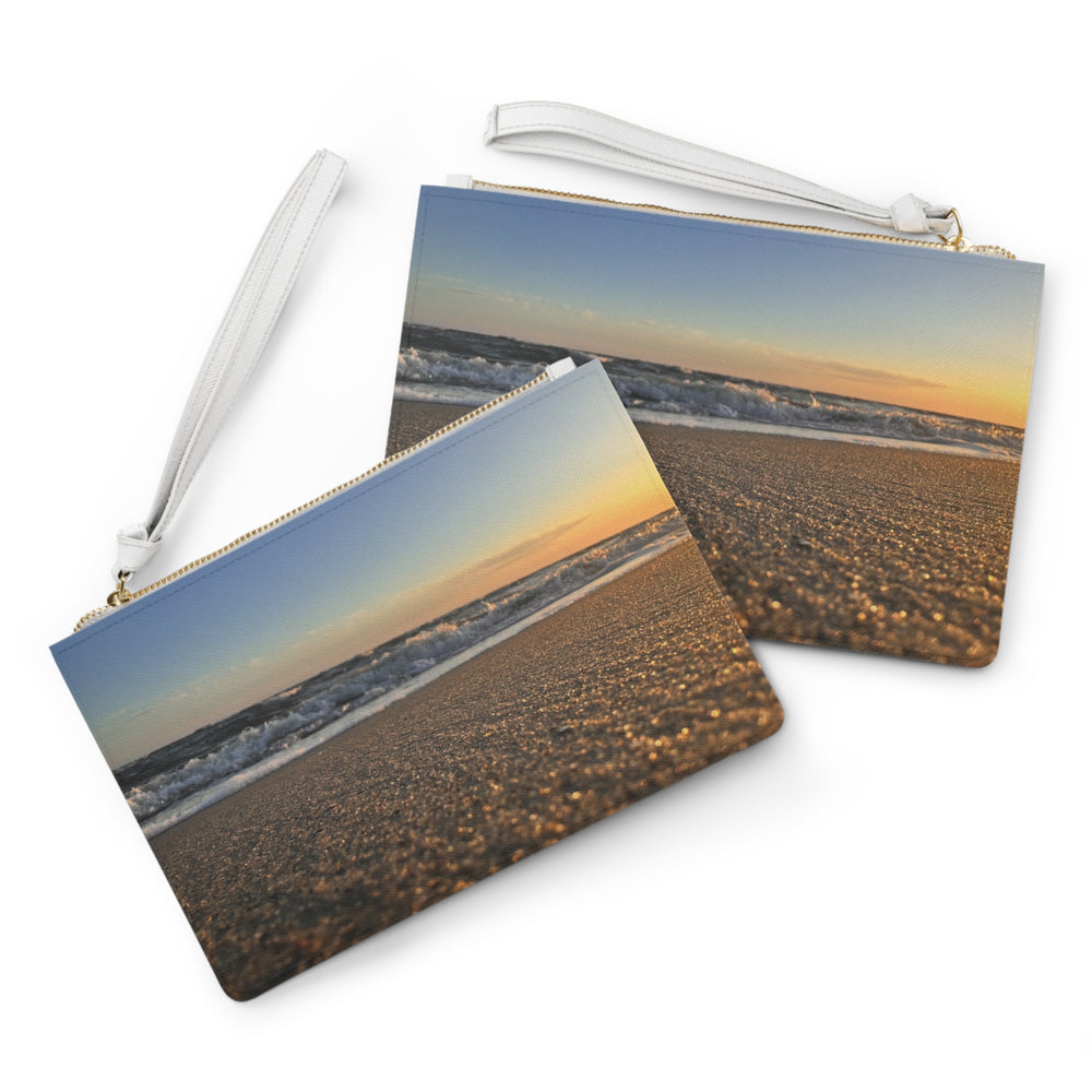 Sparkling Sand At Dusk — Clutch Bag