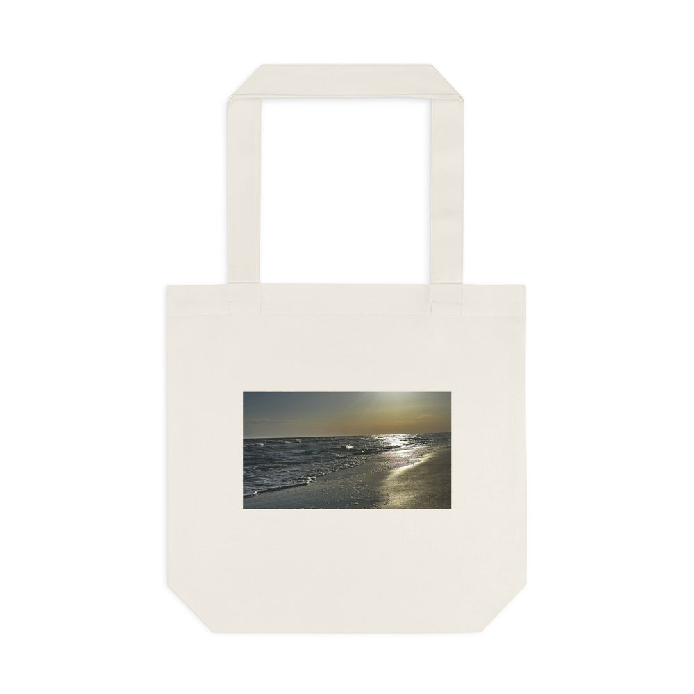 Silver Morning Shoreline — Cotton Tote