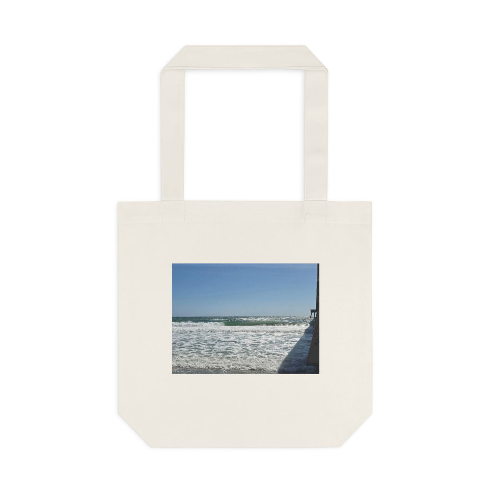 Breaking By The Pier — Cotton Tote