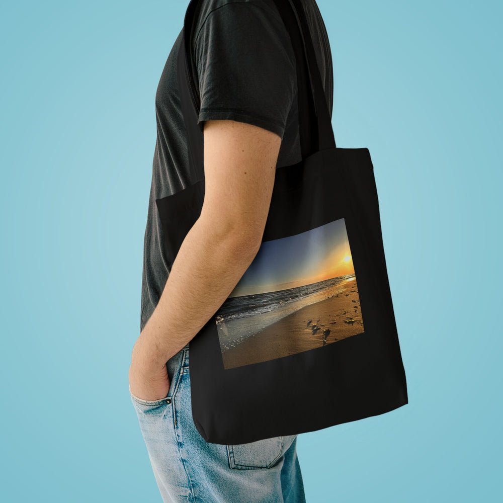 Tide Line At Golden Hour — Cotton Tote