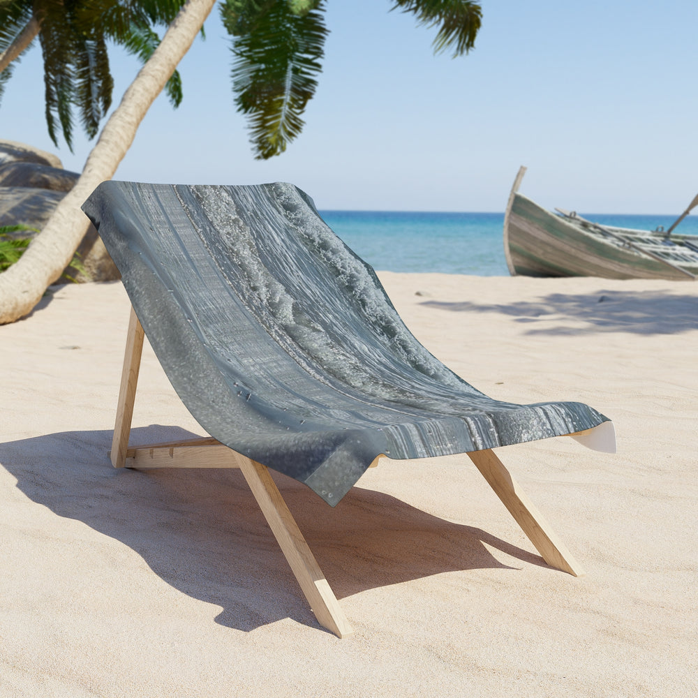 Shoreline Rush — Beach Towel