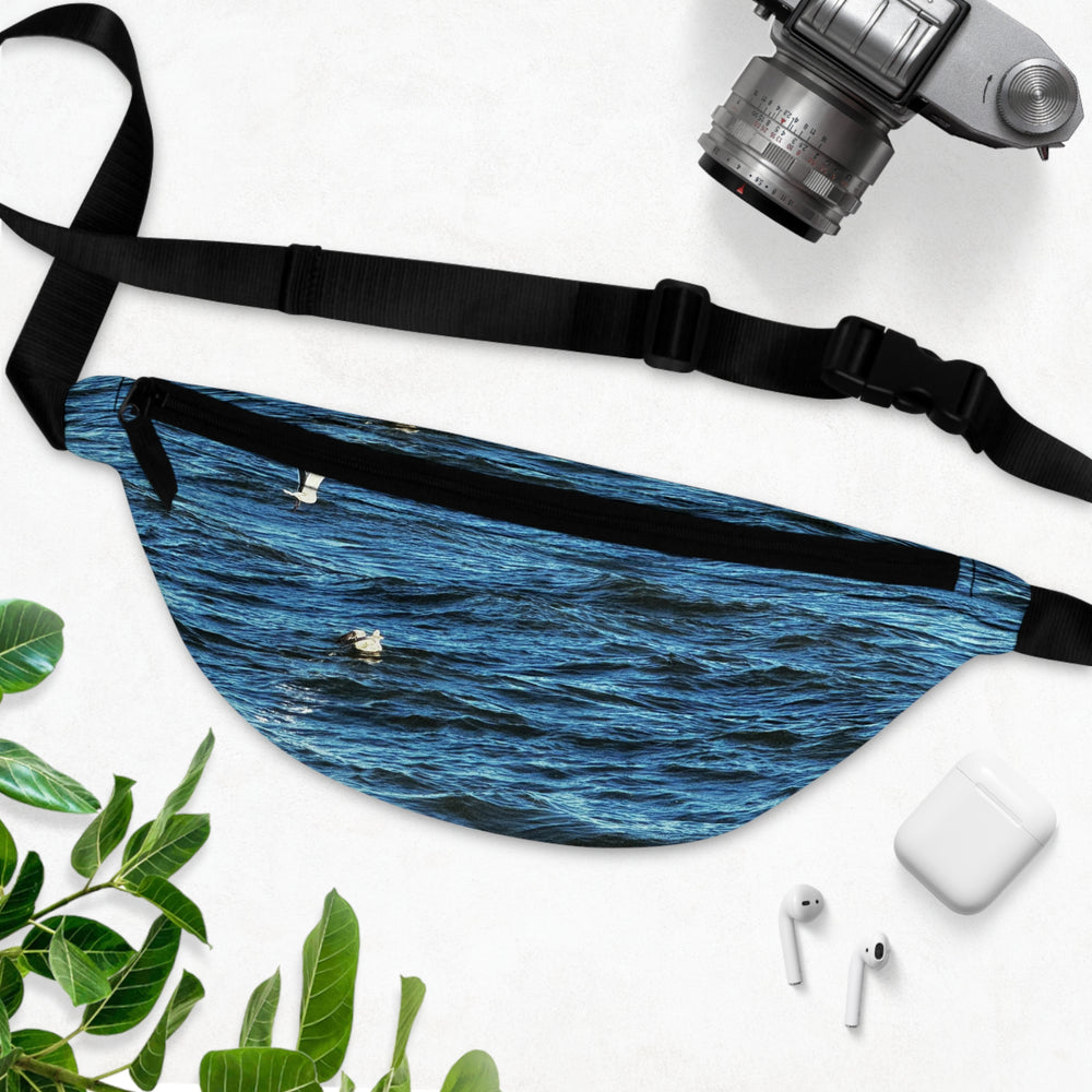Gulls Over Blue Water — Fanny Pack