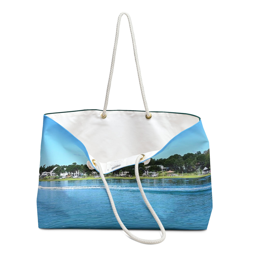 Waterway Morning Run — Weekender Bag
