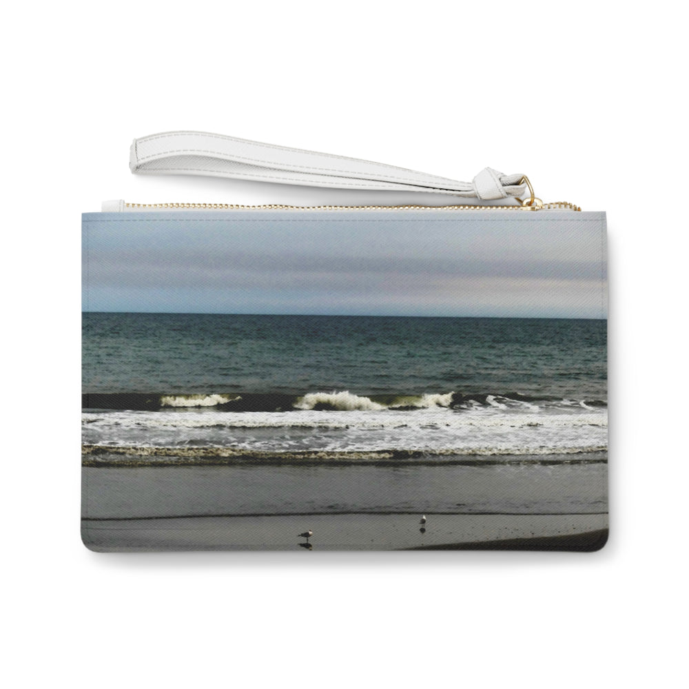 Gulls On The Shore — Clutch Bag
