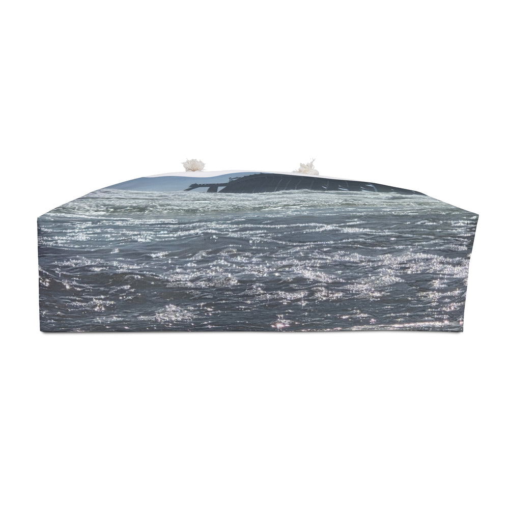 Foam Line To The Pier — Weekender Bag