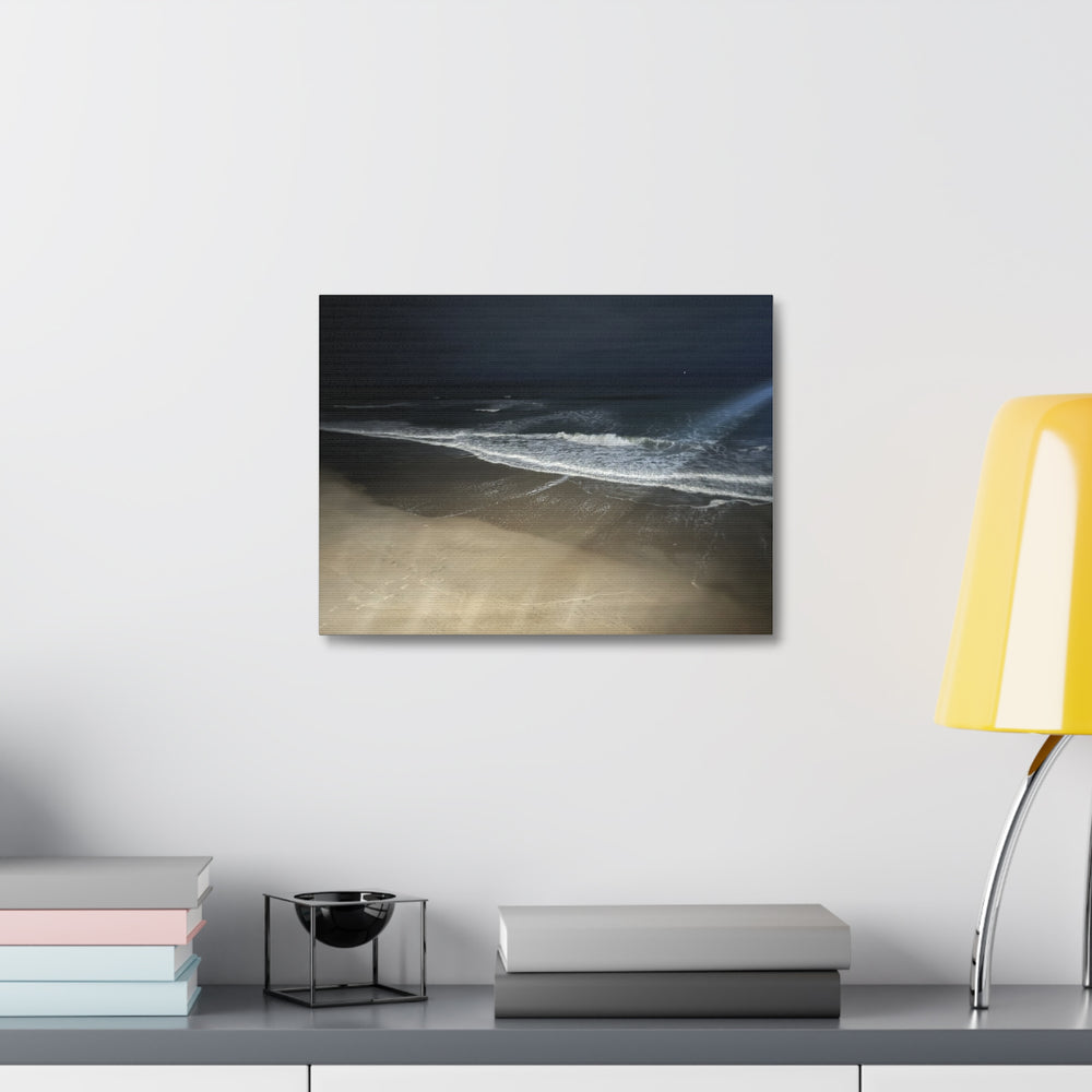 Moonlit Tide — Stretched Canvas