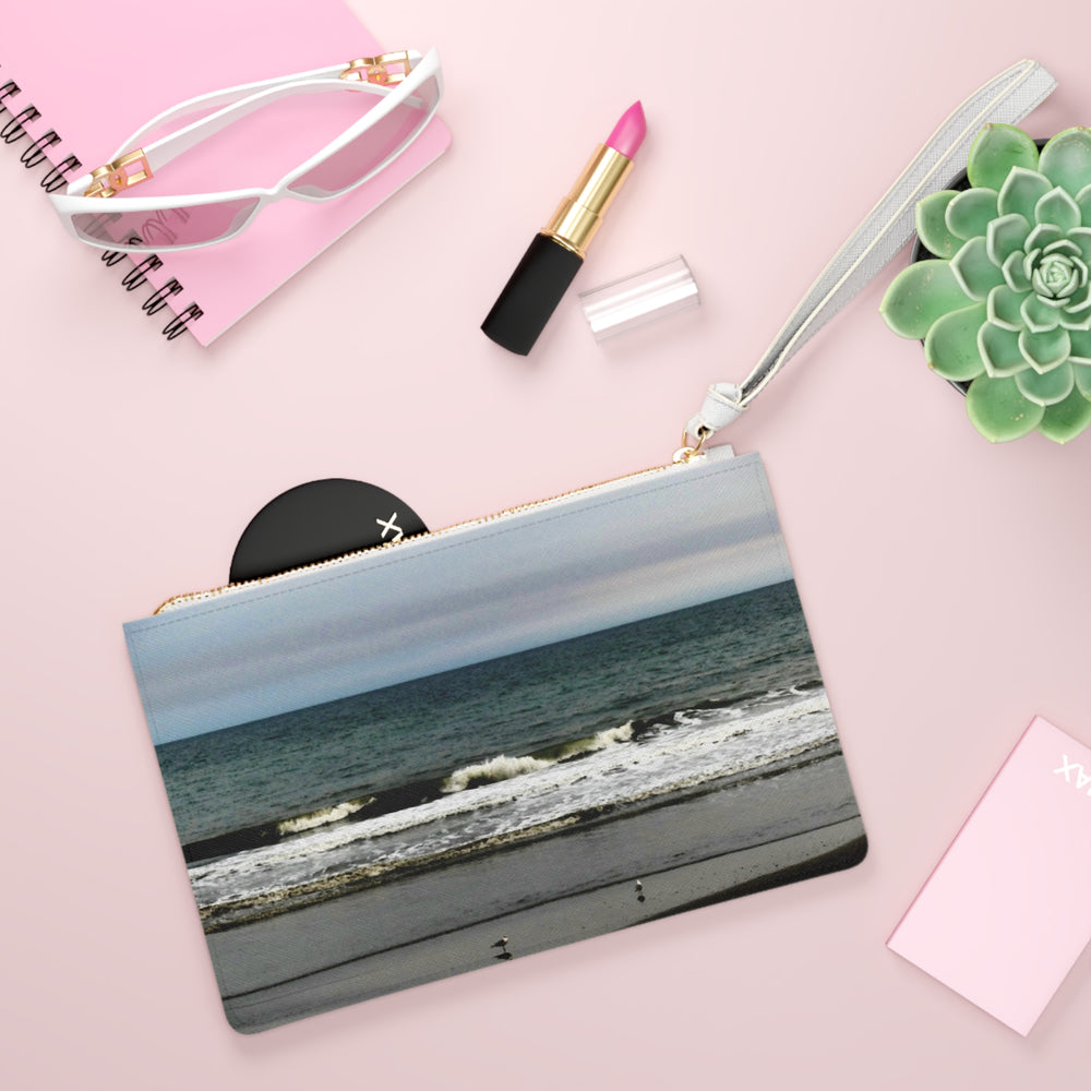 Gulls On The Shore — Clutch Bag
