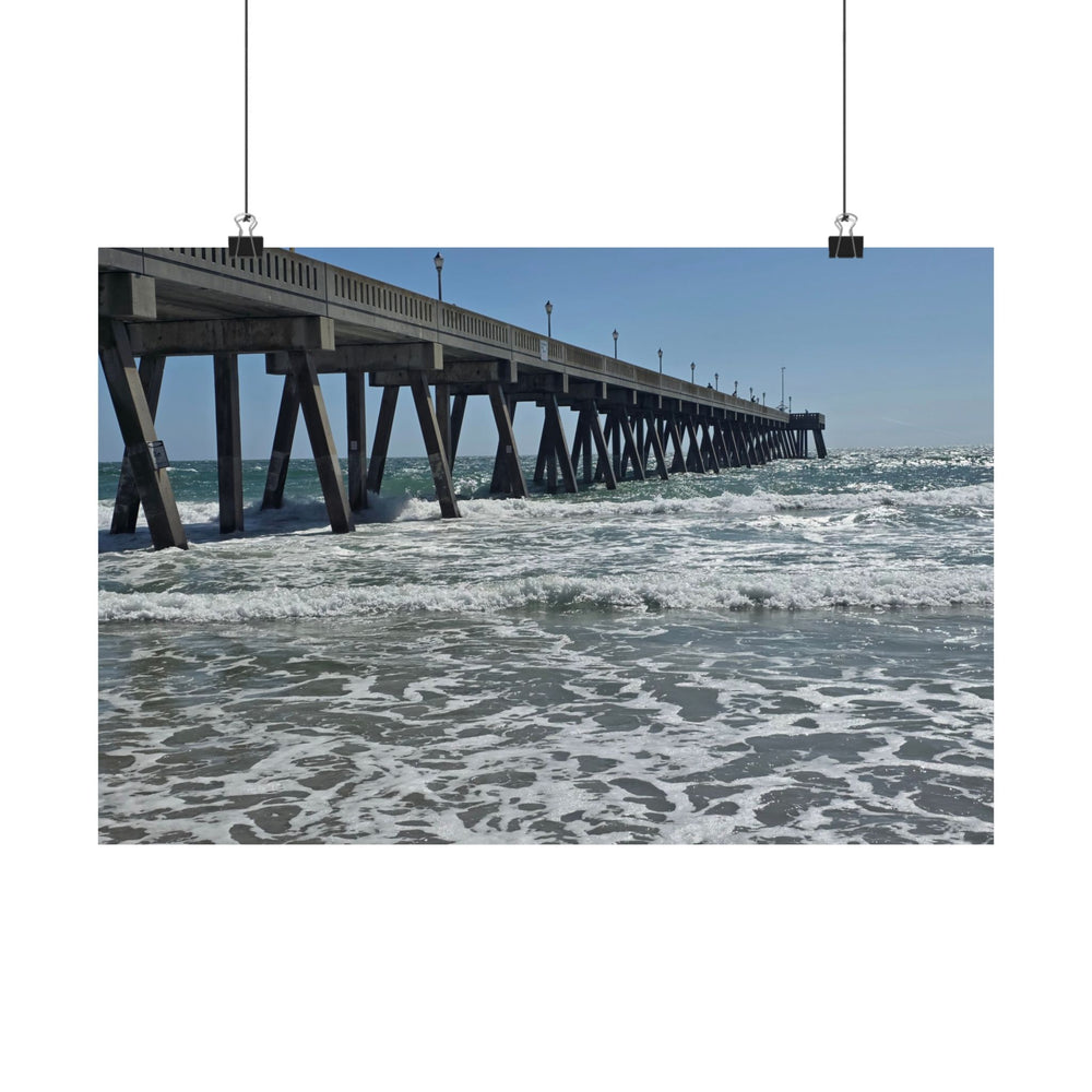The Long Pier — Matte Poster
