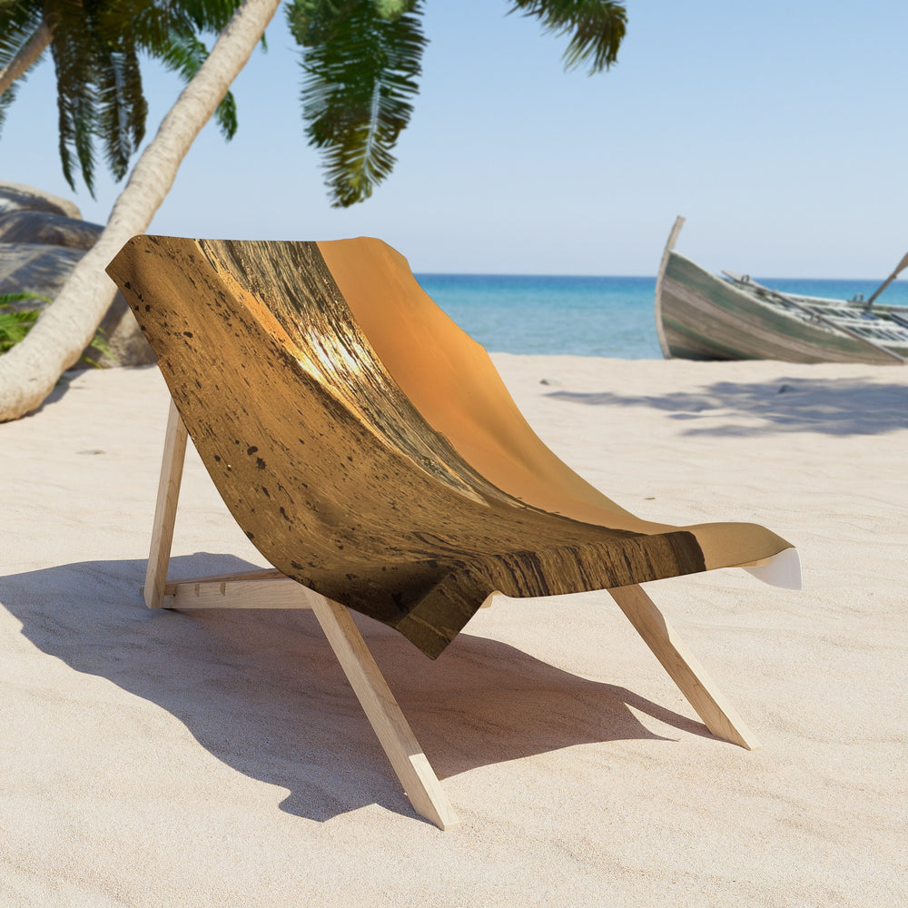 Golden Hour Strand — Beach Towel