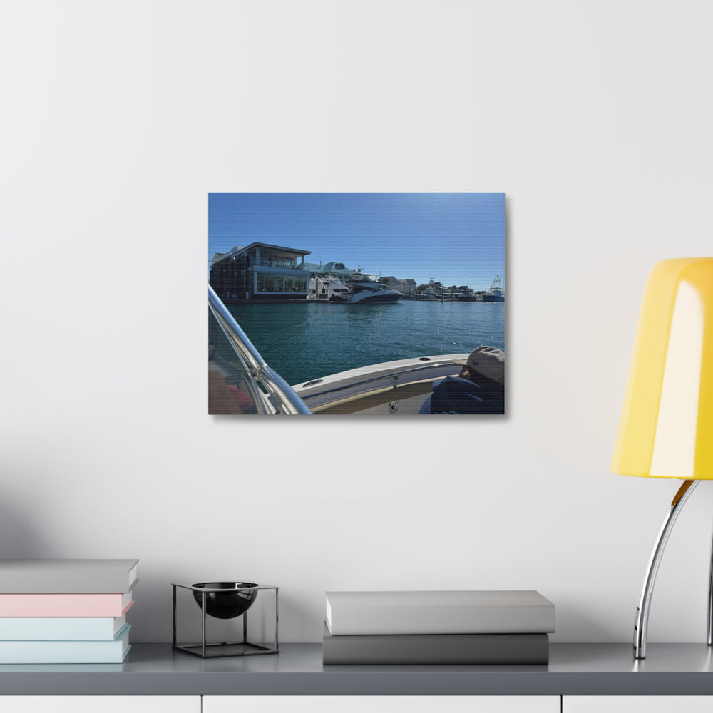 Harbor Day — Stretched Canvas