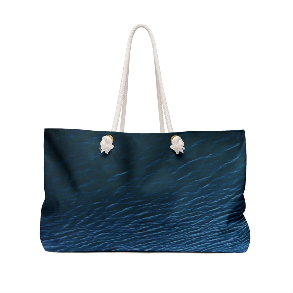 Sapphire Ripple Field — Weekender Bag