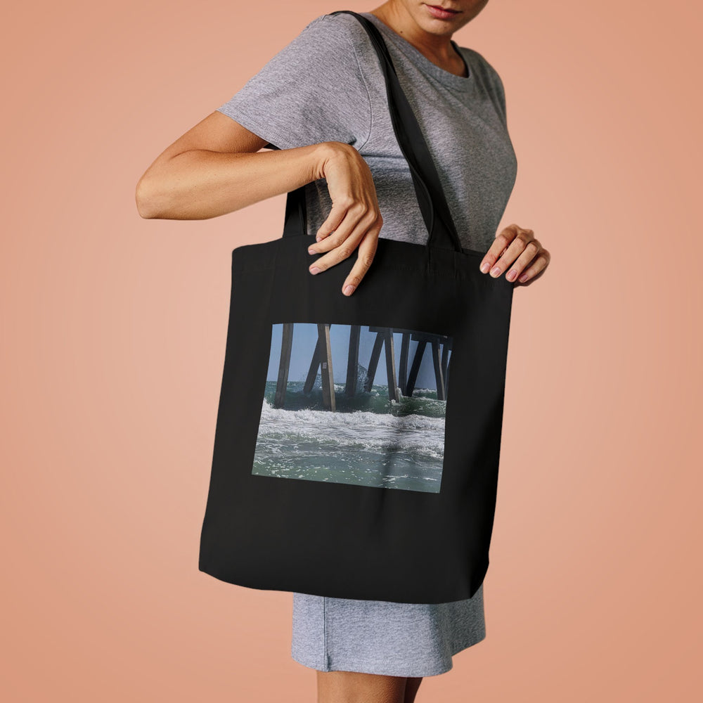 Surge Through The Pilings — Cotton Tote