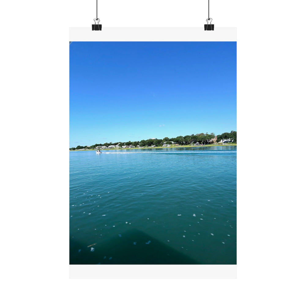 Waterway Morning Run — Matte Poster