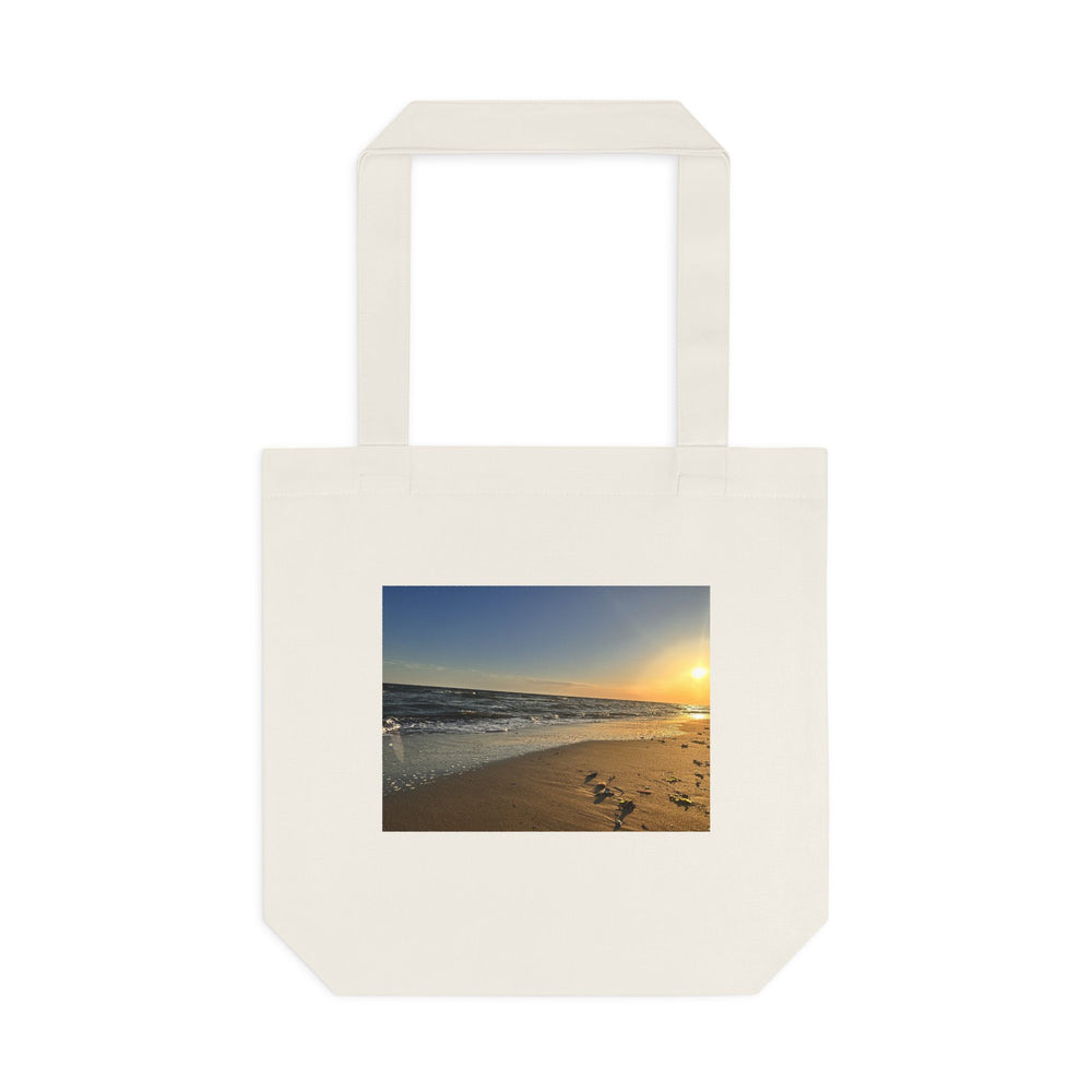 Tide Line At Golden Hour — Cotton Tote
