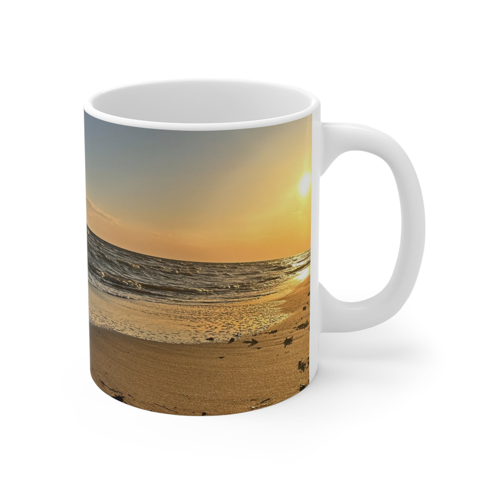 Tide Line At Golden Hour — 11oz Mug