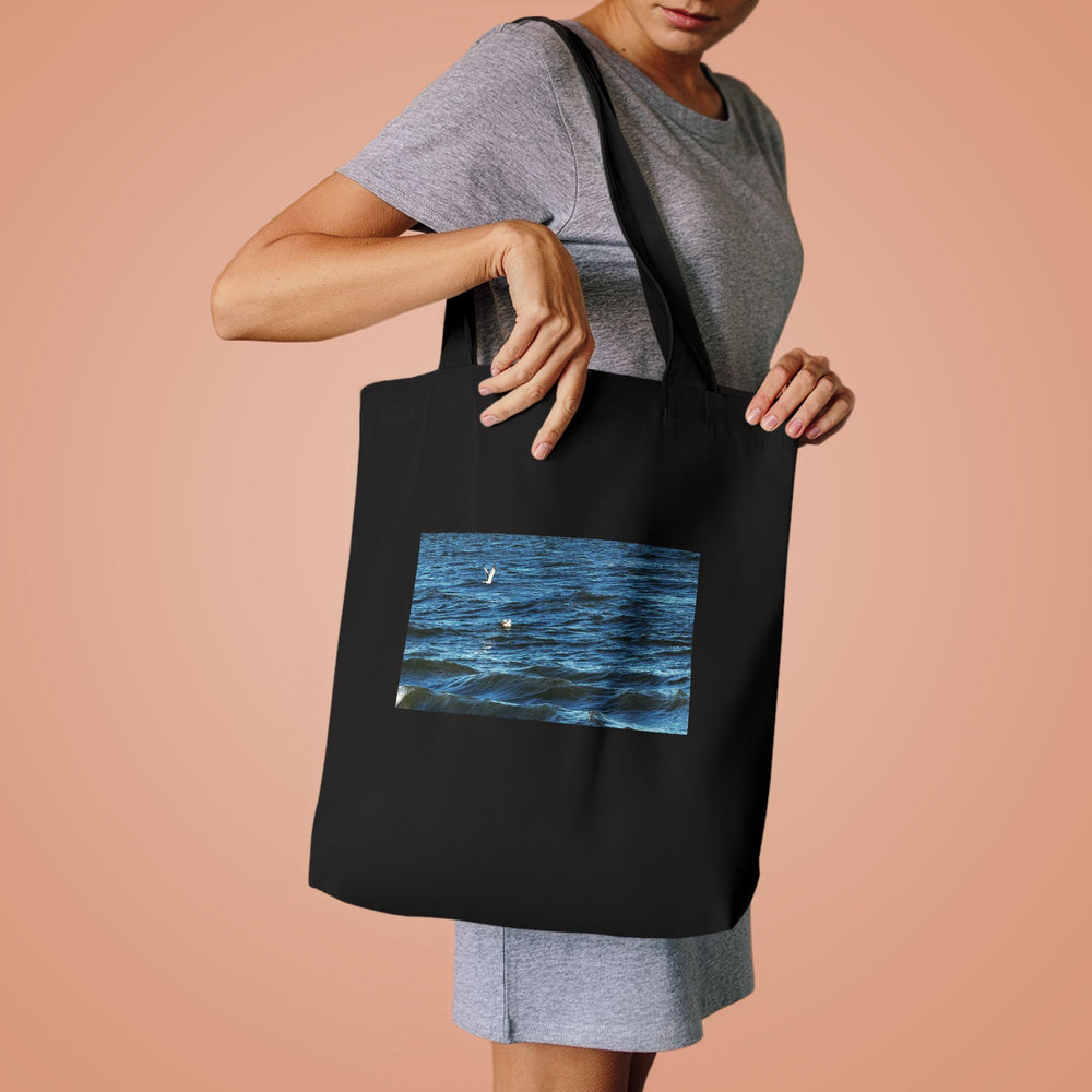 Gulls Over Blue Water — Cotton Tote
