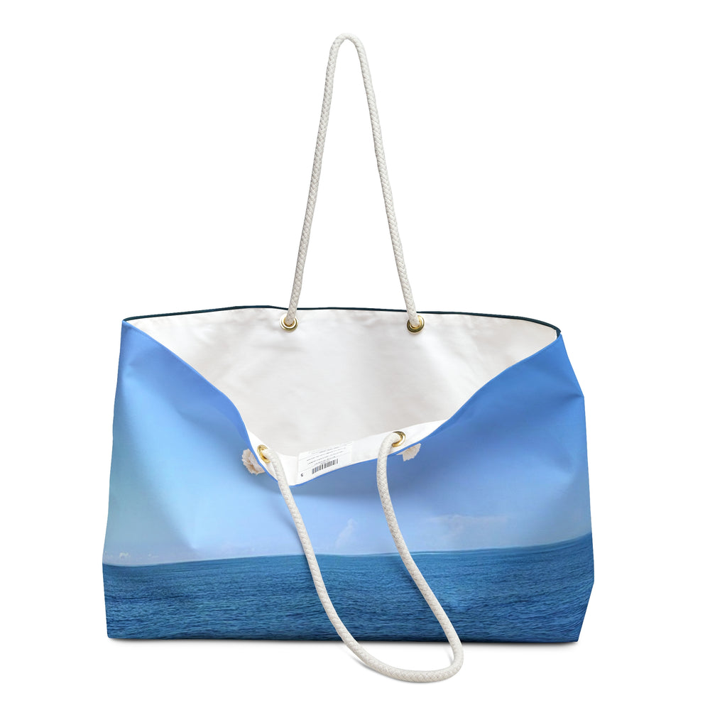 Sapphire Ripple Field — Weekender Bag