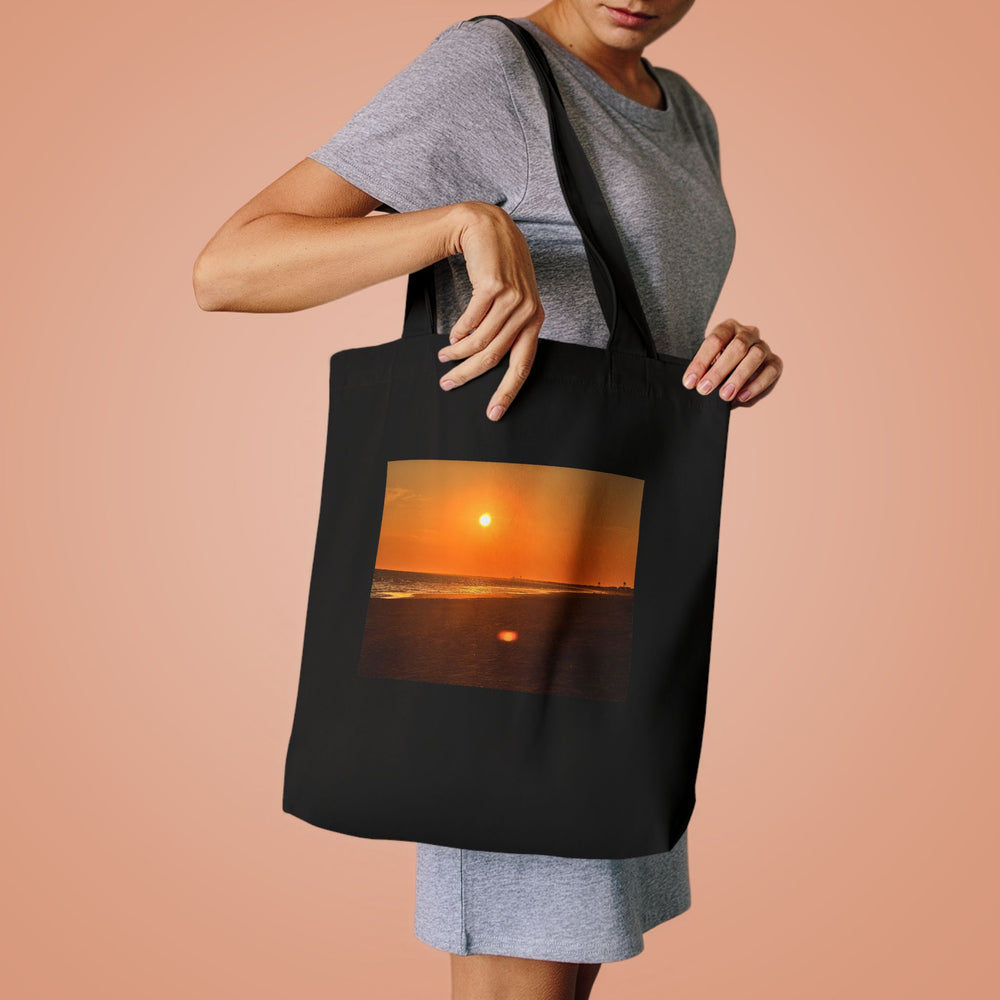 Amber Evening — Cotton Tote