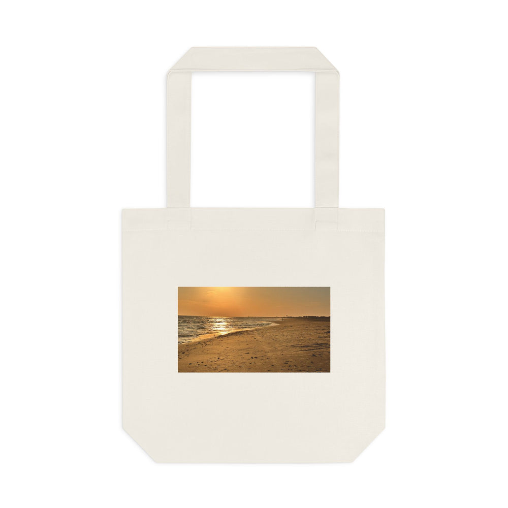 Golden Hour Strand — Cotton Tote