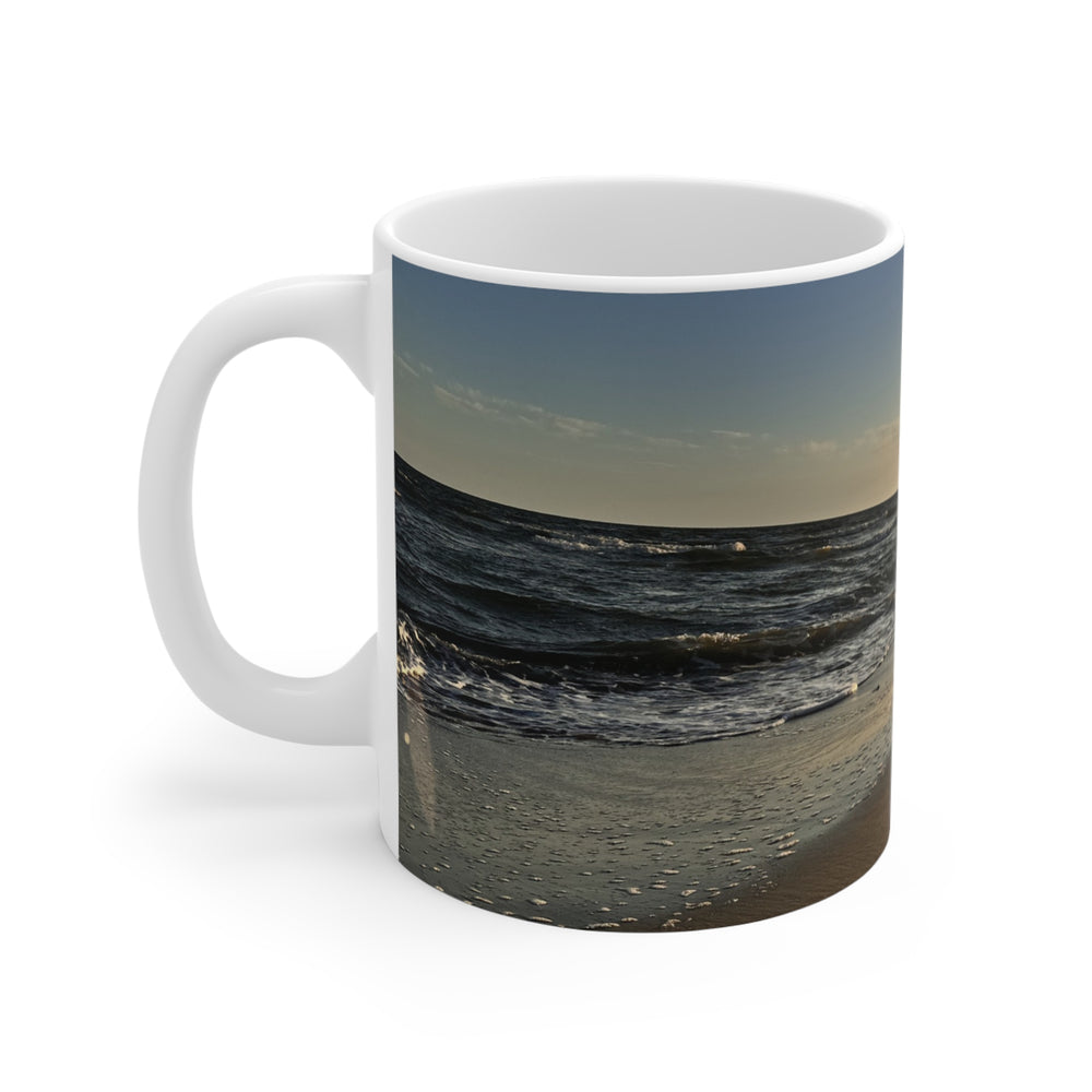 Tide Line At Golden Hour — 11oz Mug
