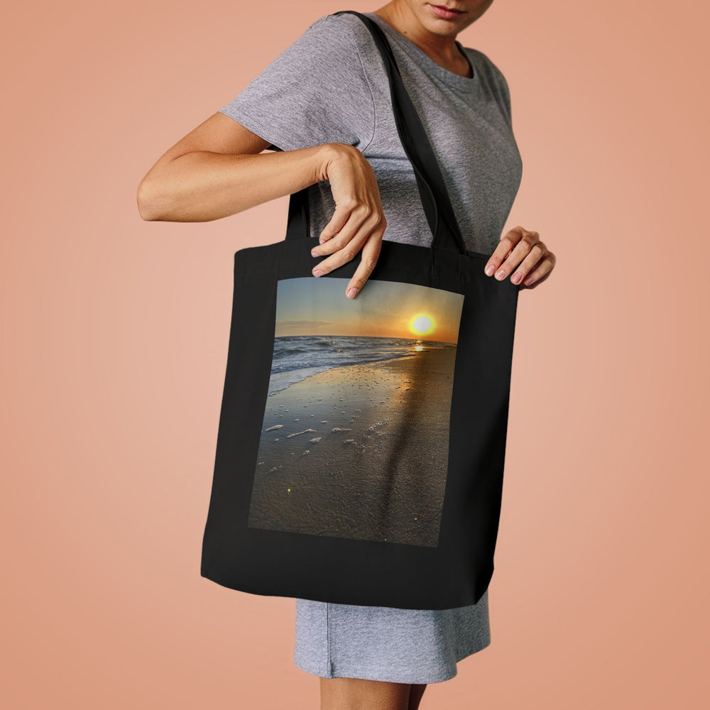 Sunset Seafoam — Cotton Tote