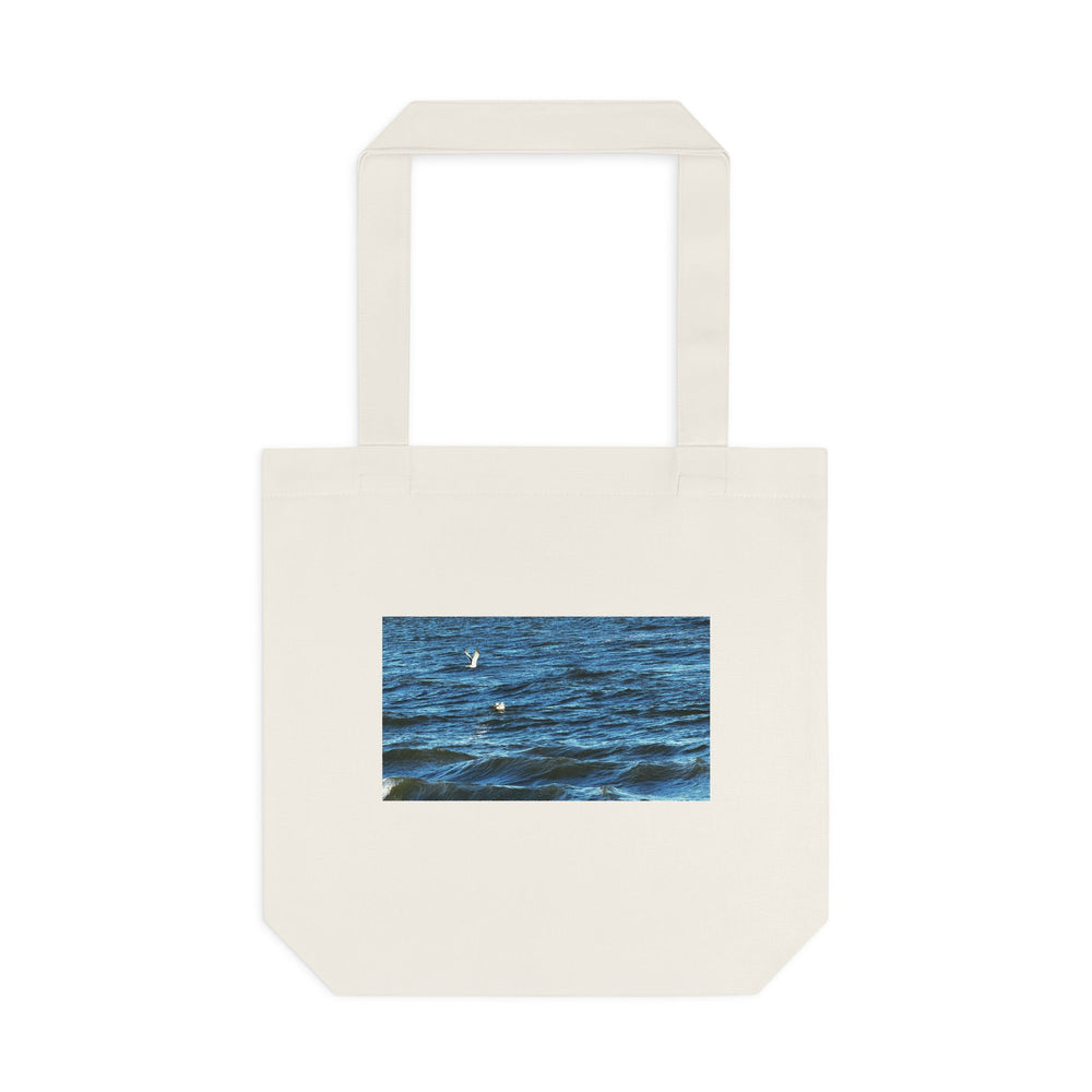 Gulls Over Blue Water — Cotton Tote