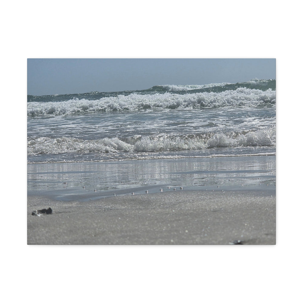 Shoreline Rush — Stretched Canvas