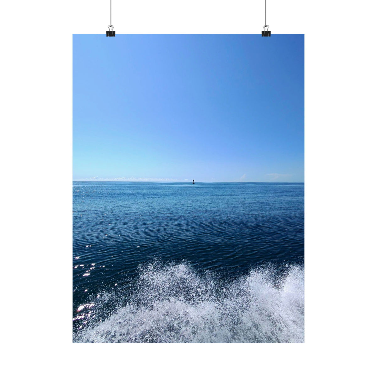 Passing The Sea Buoy — Matte Poster