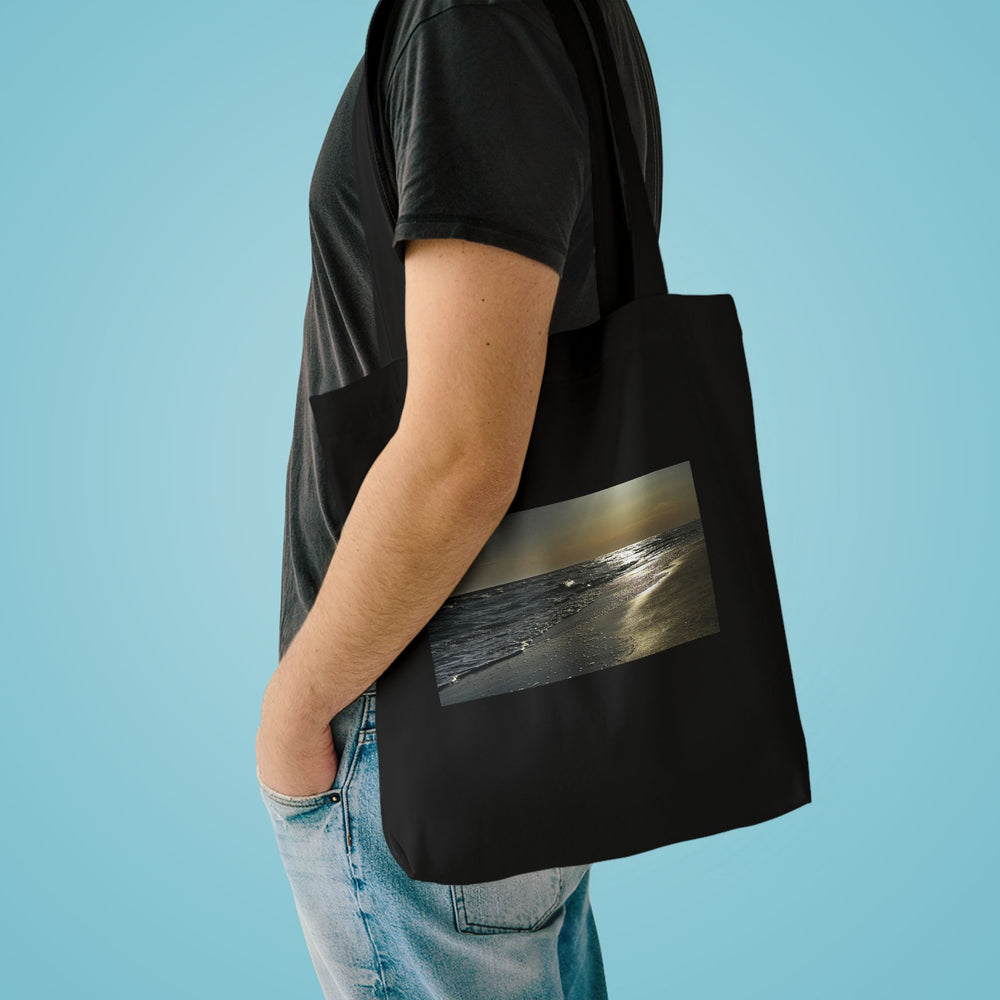 Silver Morning Shoreline — Cotton Tote