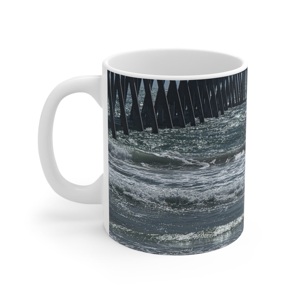 Silver Water Pier — 11oz Mug