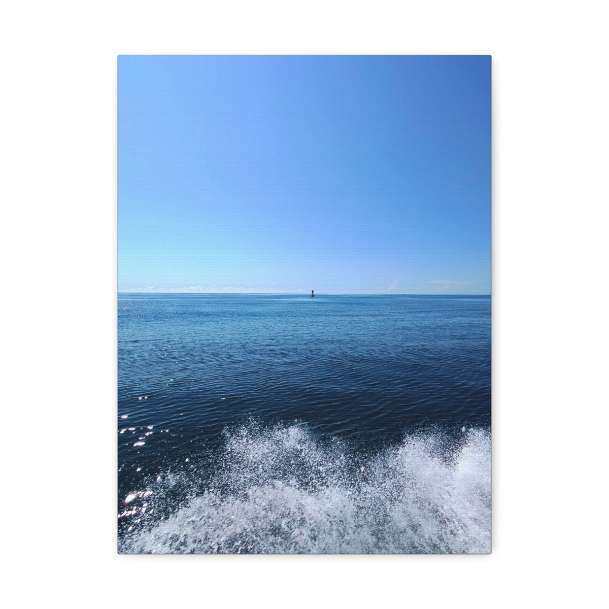 Passing The Sea Buoy — Stretched Canvas