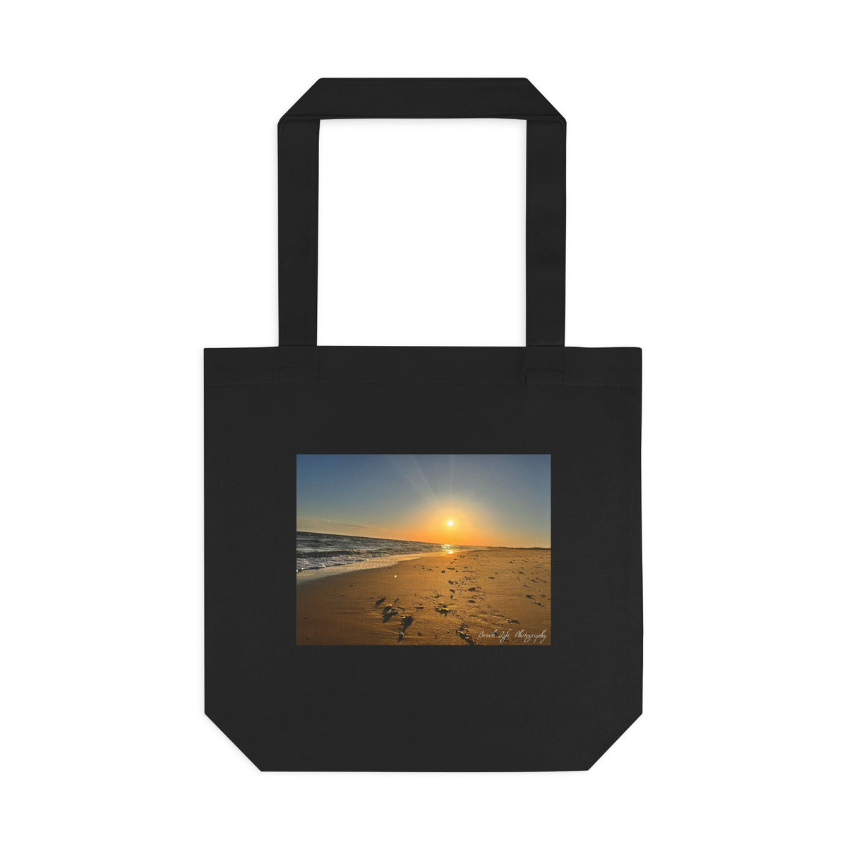 Golden Hour Shoreline — Cotton Tote