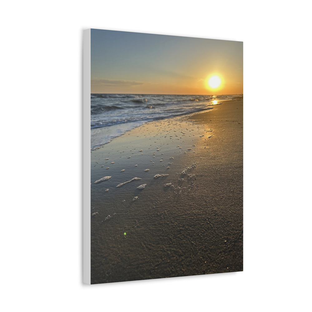Sunset Seafoam — Stretched Canvas