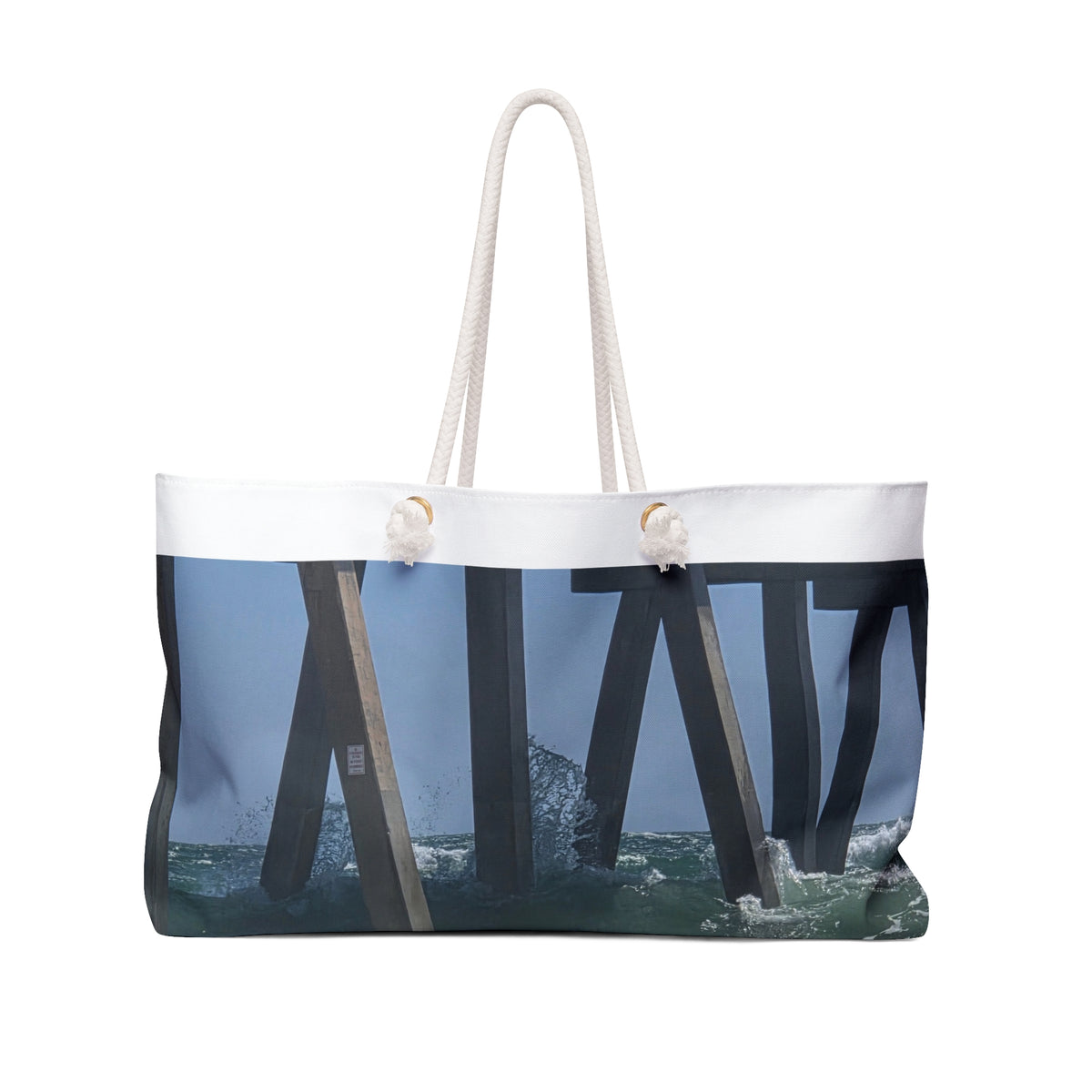 Surge Through The Pilings — Weekender Bag