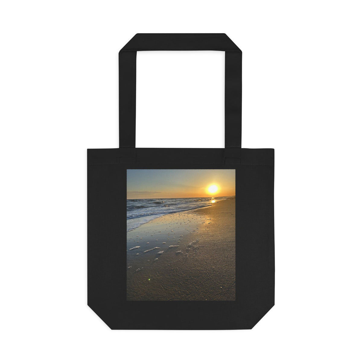 Sunset Seafoam — Cotton Tote