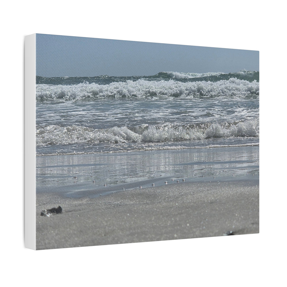 Shoreline Rush — Stretched Canvas