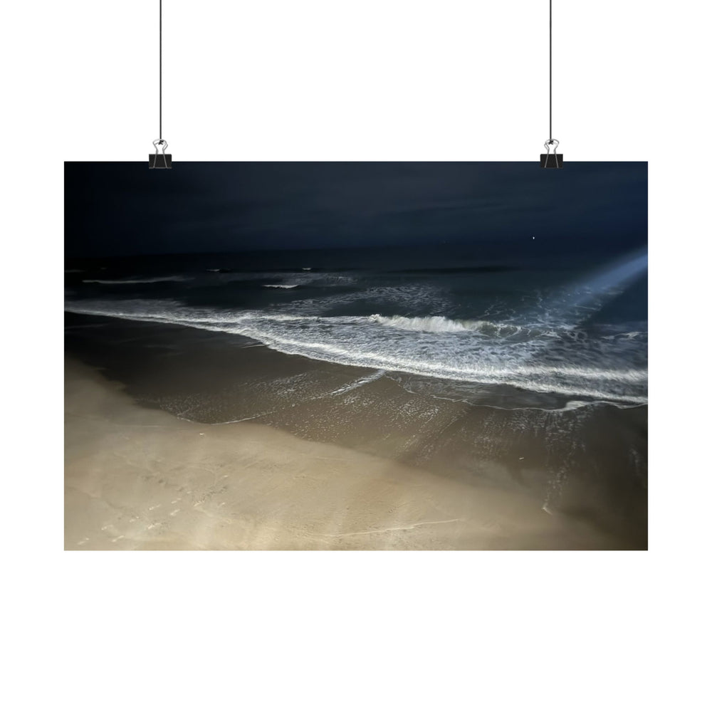 Moonlit Tide — Matte Poster