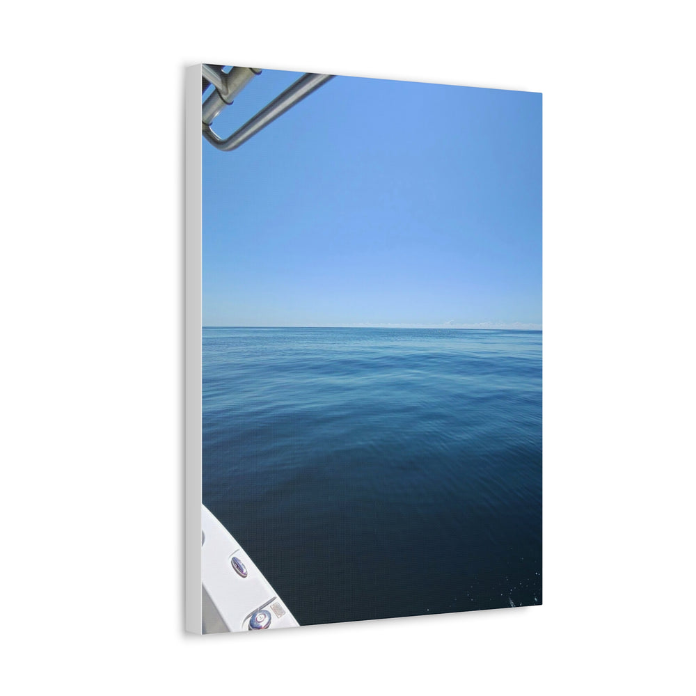 Glass Calm Offshore — Stretched Canvas