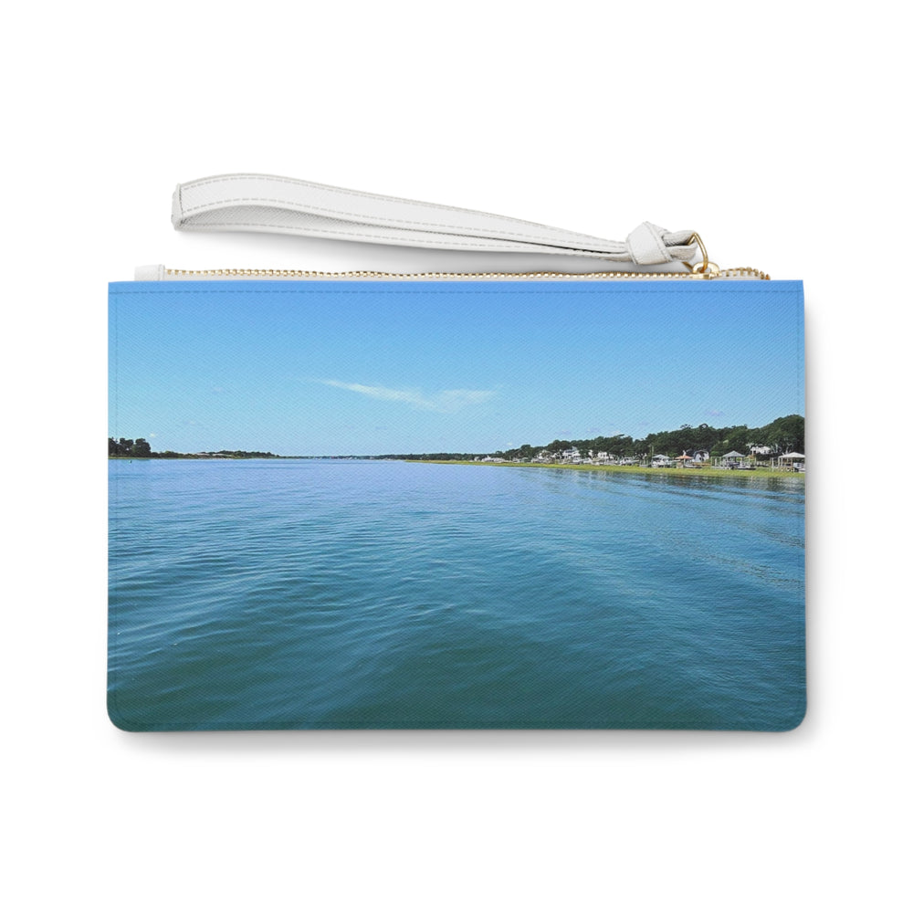 Intracoastal Teal — Clutch Bag