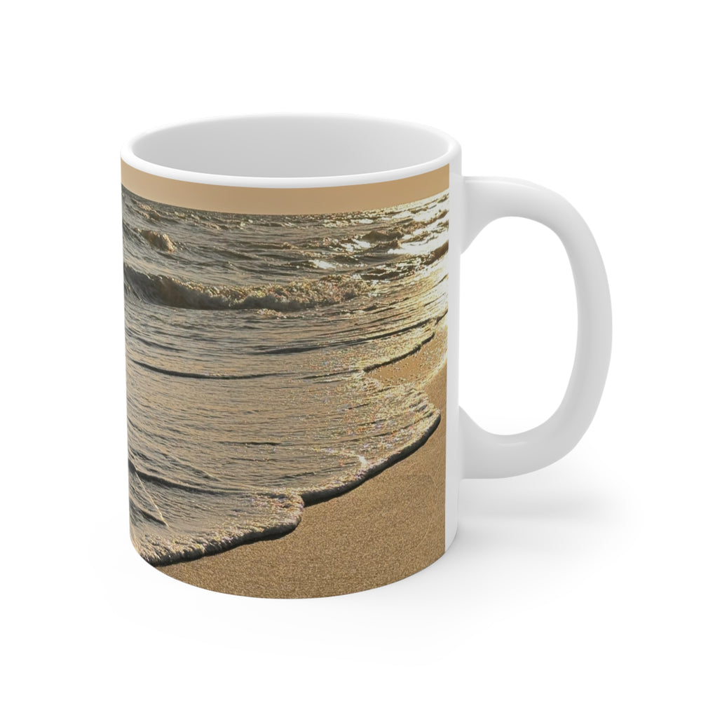 Golden Foam Lace — 11oz Mug