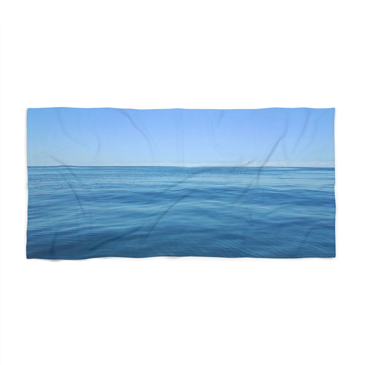 Glass Calm Offshore — Beach Towel