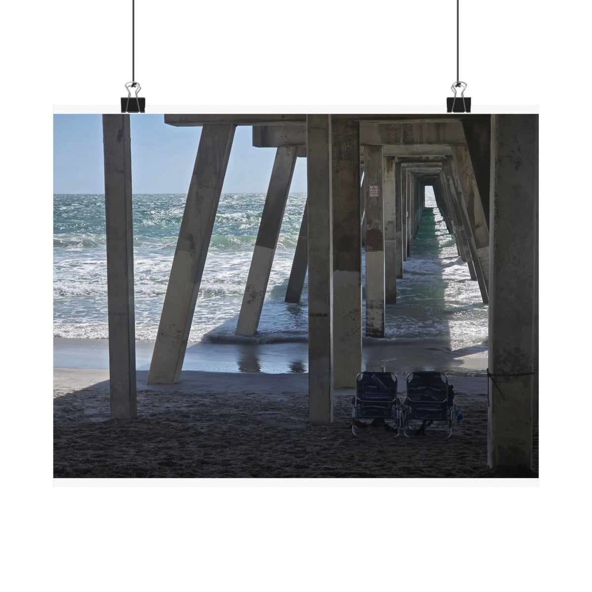 Under The Pier — Matte Poster