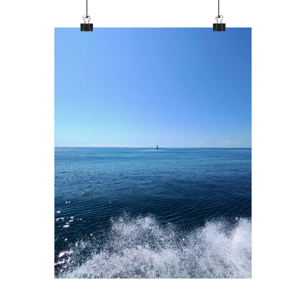 Passing The Sea Buoy — Matte Poster