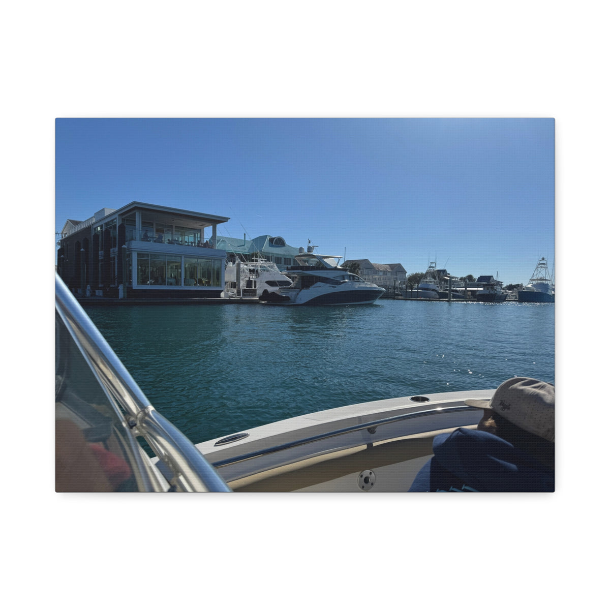 Harbor Day — Stretched Canvas
