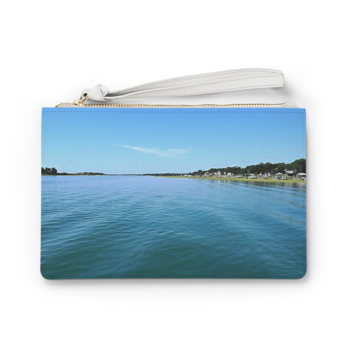Intracoastal Teal — Clutch Bag