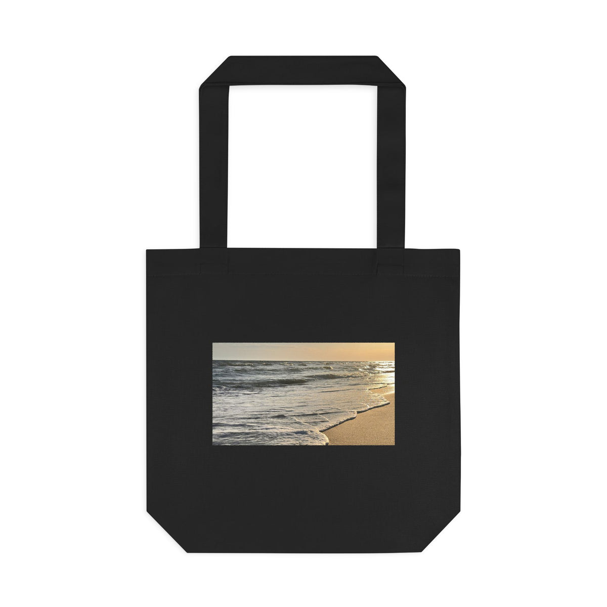 Golden Foam Lace — Cotton Tote