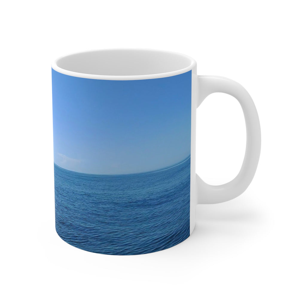 Sapphire Ripple Field — 11oz Mug