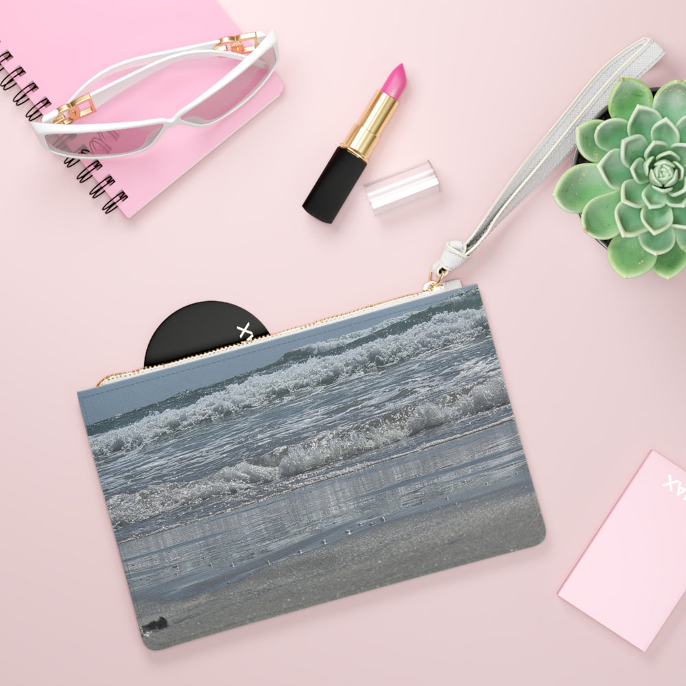 Shoreline Rush — Clutch Bag