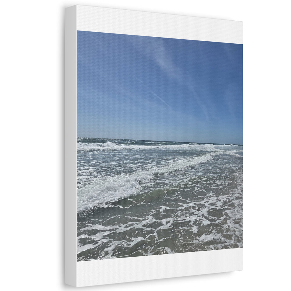 Blue Sky Surf — Stretched Canvas