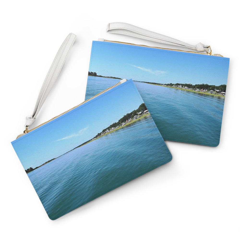 Intracoastal Teal — Clutch Bag